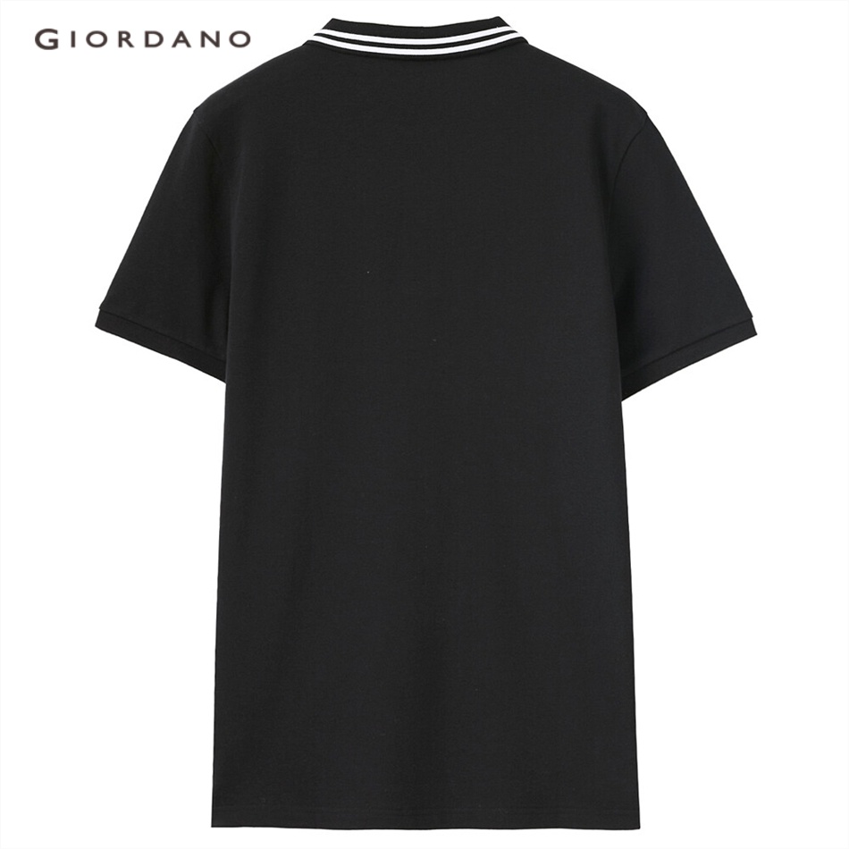 Áo thun polo GIORDANO 13011013 thêu hình độc đáo dành cho nam | BigBuy360 - bigbuy360.vn