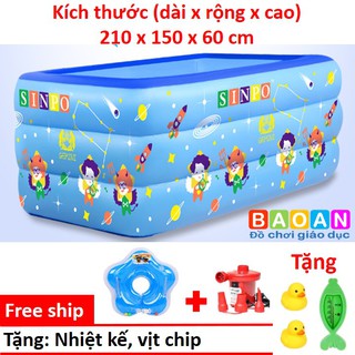 Bể bơi 2m1 3 tầng -rẻ nhất