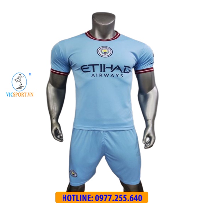 Áo đá banh Mancity, Quần áo đá bóng CLB Manchester City mới nhất 2023 - 2024 đủ màu - Vicsport