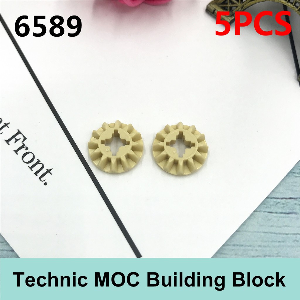 Bộ 5 Bánh Răng 12 Răng Cho Đồ Chơi Lắp Ráp khối xây dựng nổi tiếng Moc 6589