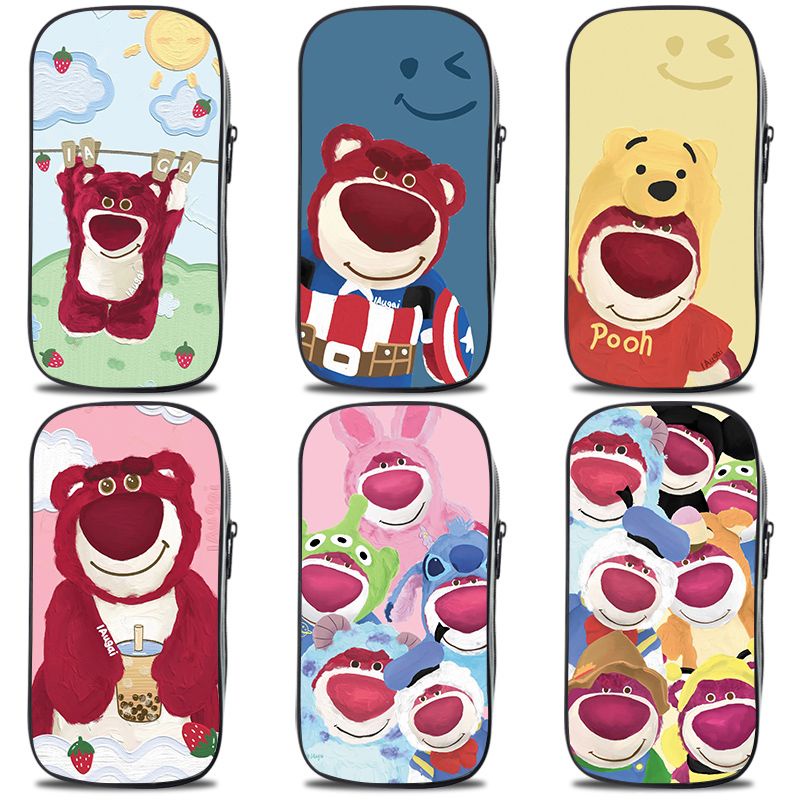 Hộp bút cỡ lớn in hình Gấu Lotso dễ thương