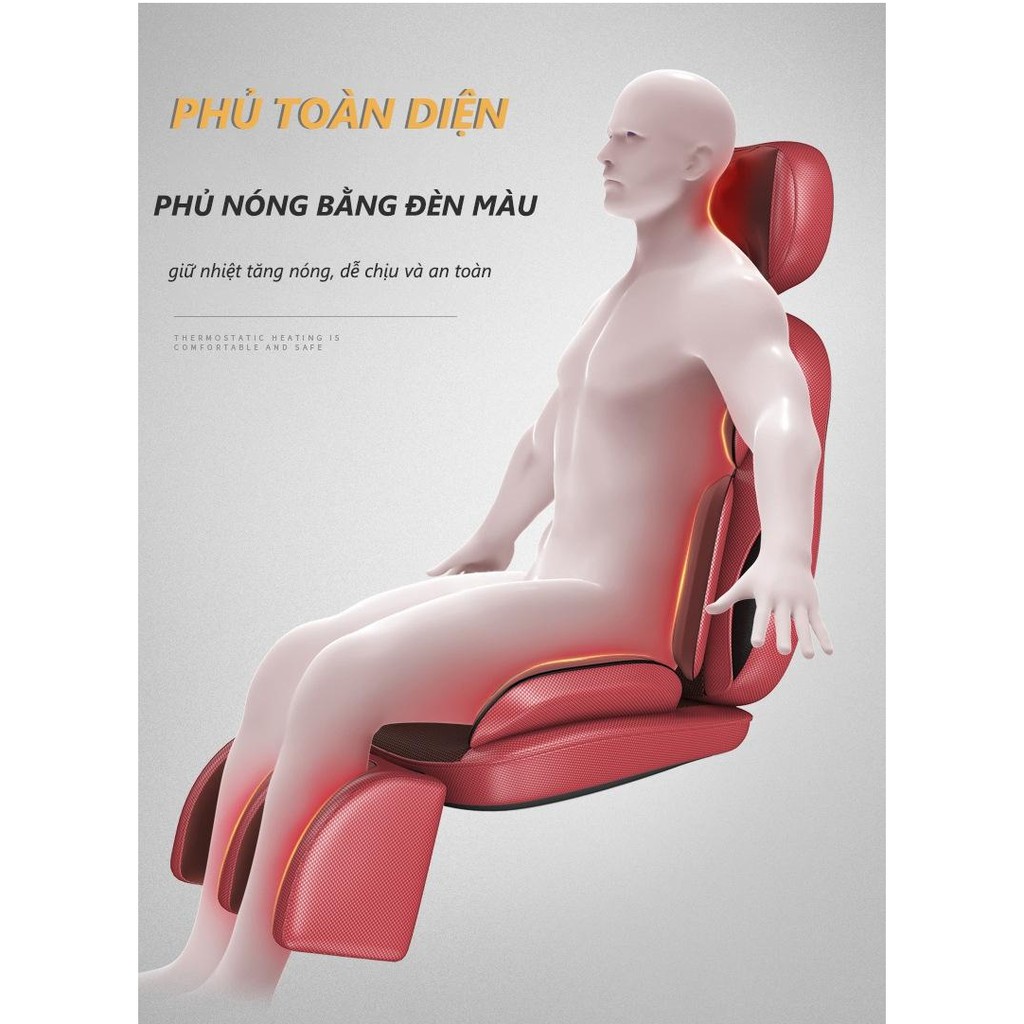 Ghế Massage Thư giãn Trị liệu Toàn Thân Ghế massage hồng ngoại toàn thân( bảo hành 6 tháng)