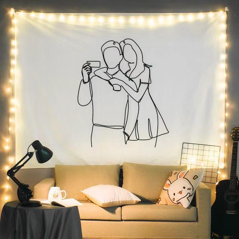 Thảm vải treo tường trang trí nhà cửa độc đáo