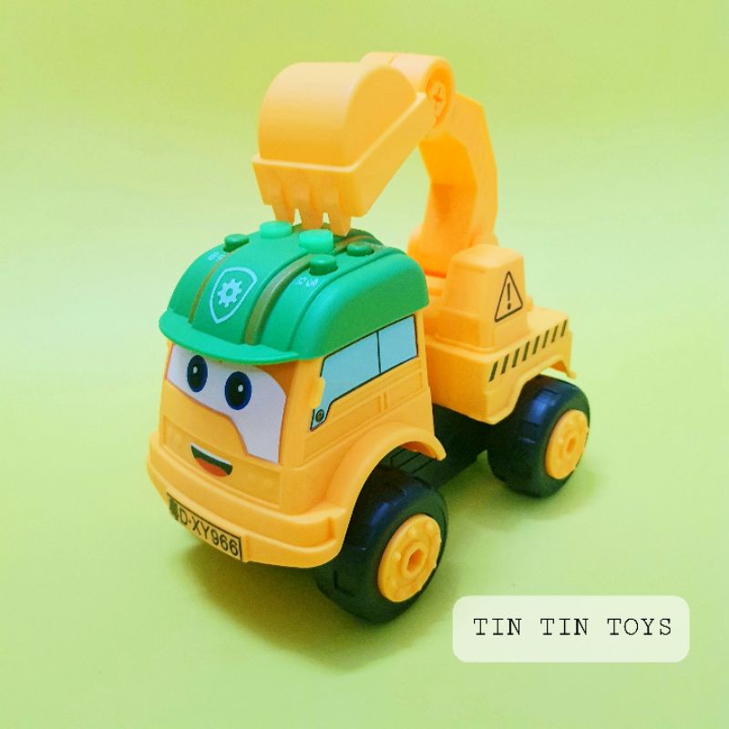 [CHẠY TRỚN-ĐÈN-NHẠC] Đồ chơi xe poli 20cm