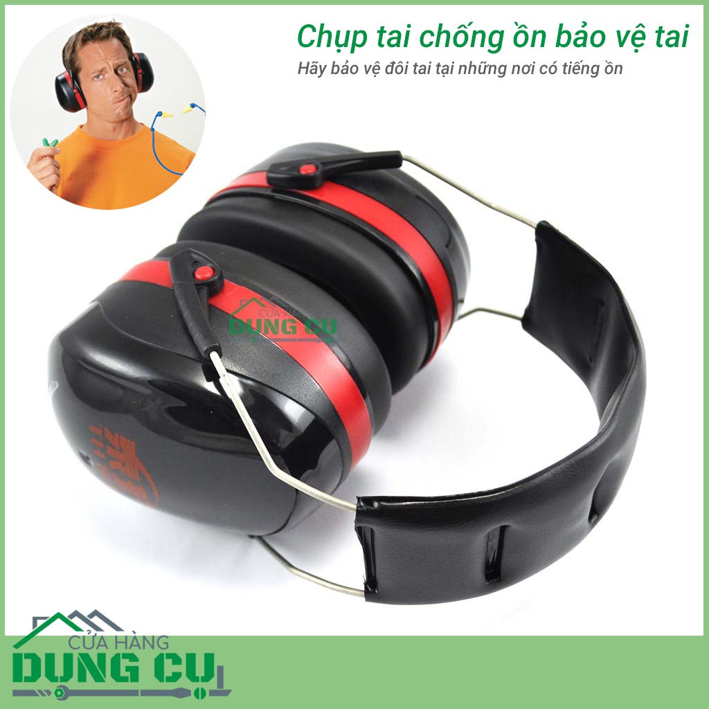 Chụp bịt tai chống ồn cỡ lớn bảo vệ tai TH808