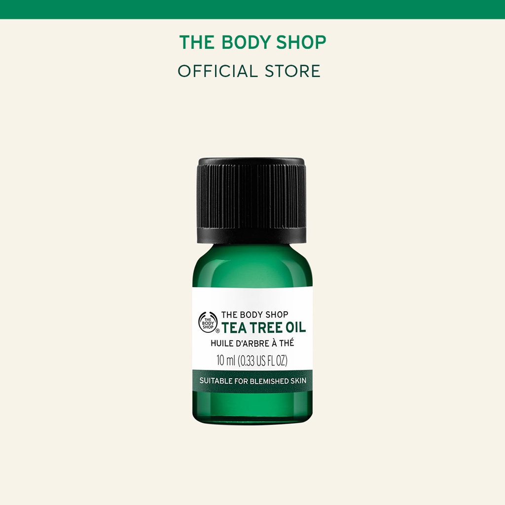 Tinh dầu tràm dành cho da mụn The Body Shop Tea Tree Oil (10ml hoặc 20ml/chai)