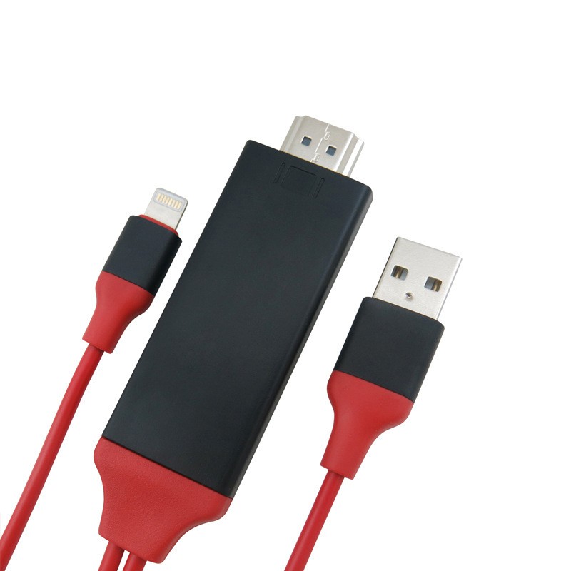 Cáp Chuyển Lighting To HDMI Tương Thích Với IP 5/5s/6/6s/7/7+/8/8+/10//10+/XSMAX