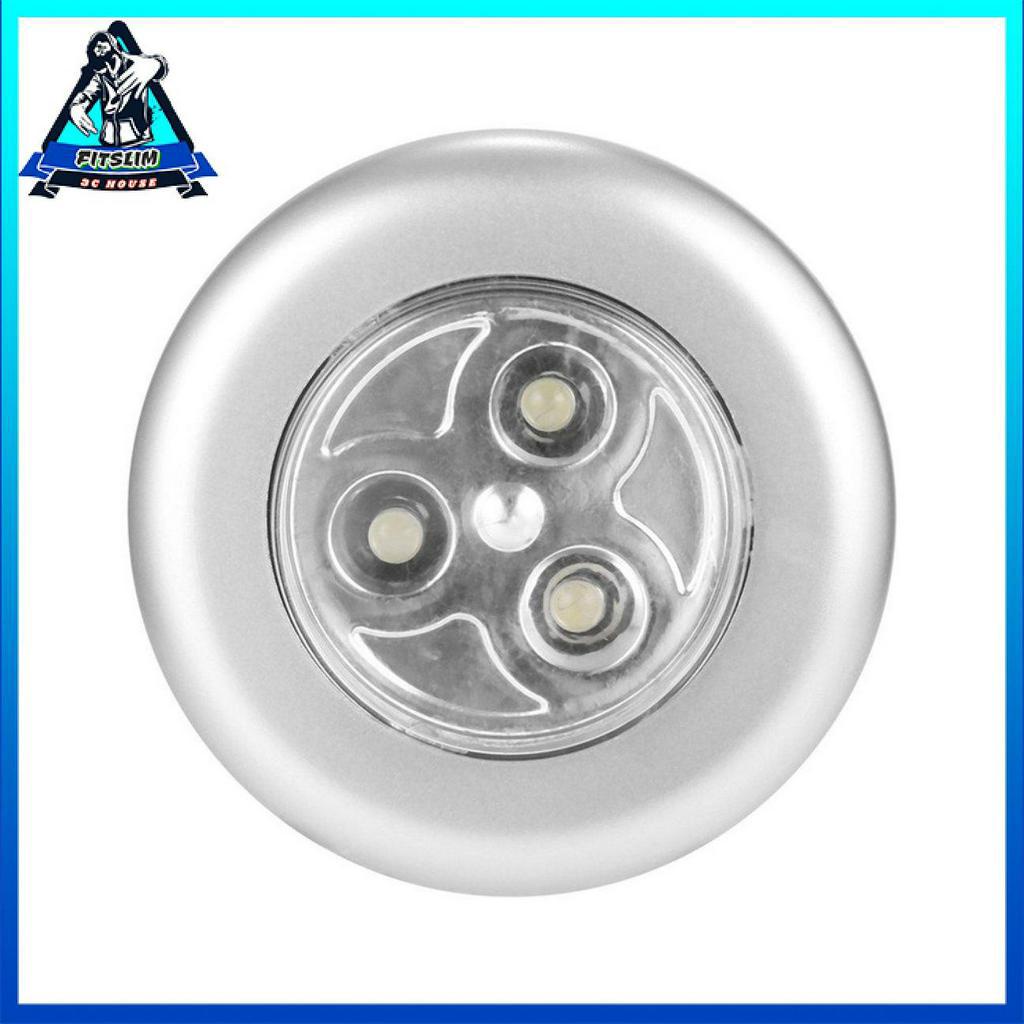 3 đèn LED chạy bằng pin Gậy chạm Đèn cảm ứng Đèn đầu giường Lều Trang chủ