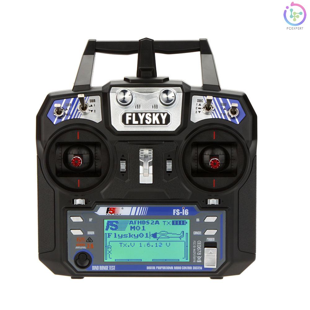 Bộ Truyền Tín Hiệu Radio Flysky FS-i6 AFHDS 2A 2.4GHz 6CH Cho Máy Bay Điều Khiển Từ Xa FS-iA6 Mode 2