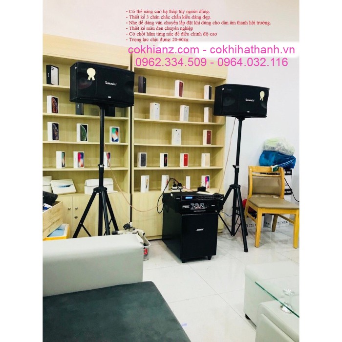 Chân loa hội trường 2 chiếc hàng Siêu dày KT 90-180cm