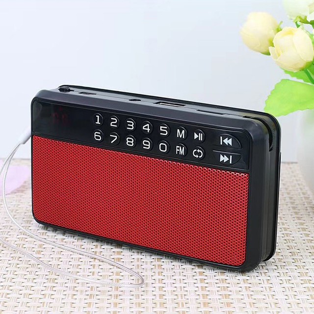 { BIG SALE } Loa Nghe Nhạc Mini Kiêm Đài Radio C-863 Hỗ Trợ Thẻ Nhớ, USB, FM Thiết Kế Nhỏ Gọn Tiện Lợi