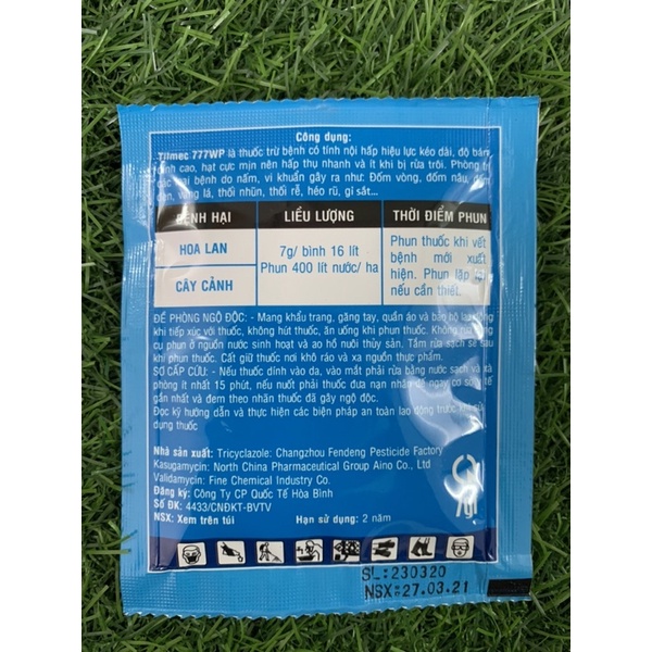 ĐẶC TRỊ NẤM DO VI KHUẨN CITIZEN 777