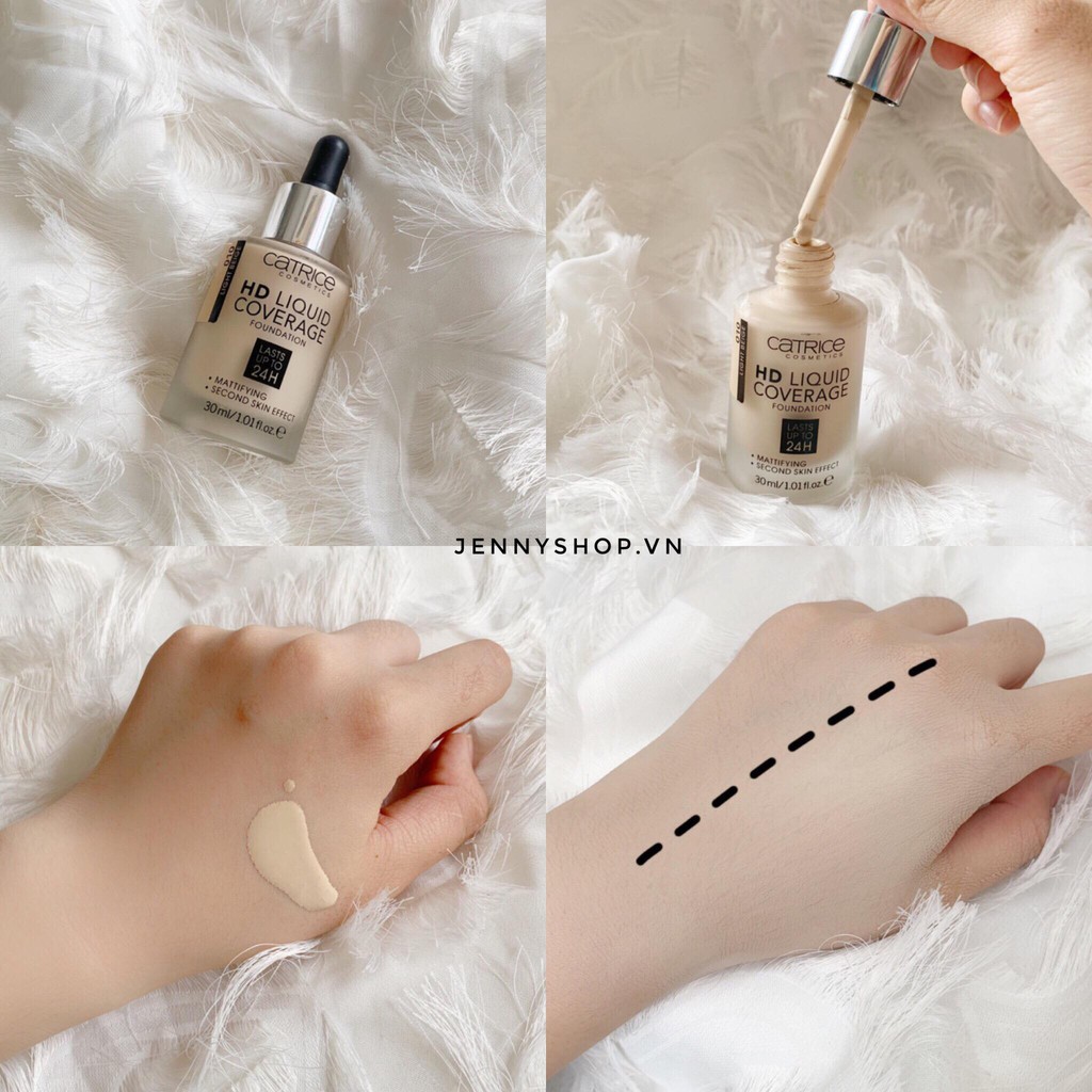 Kem Nền Catrice HD Liquid Coverage Foundation 30ml