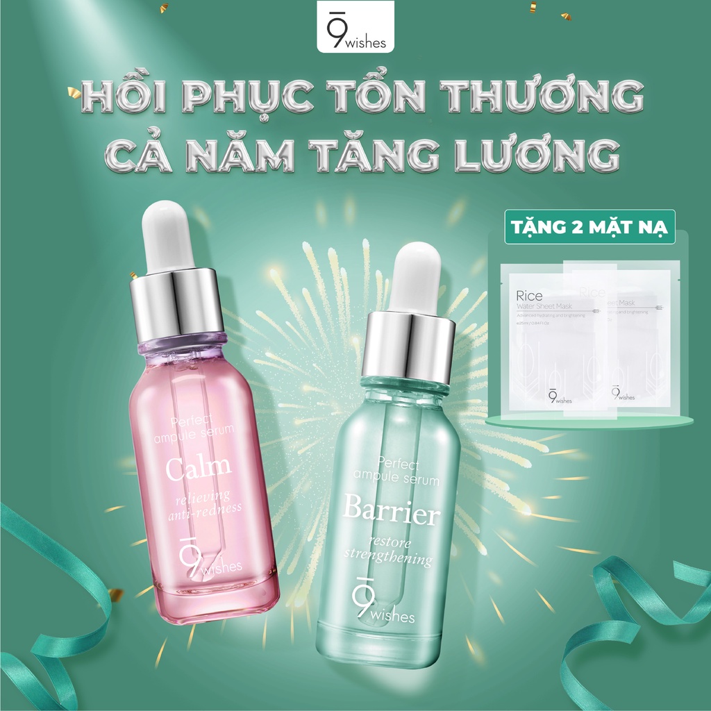 Bộ Hộp Quà Tết 9 Wishes Chăm Sóc Da