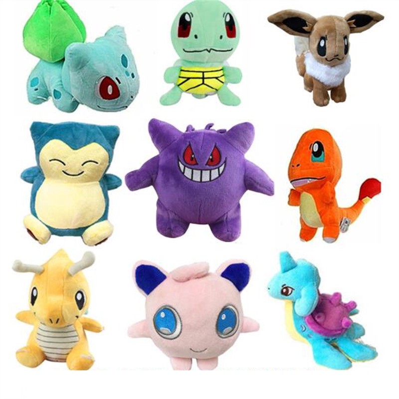 Mới Thú Nhồi Bông Hình Pokemon Siêu Mềm Cho Bé