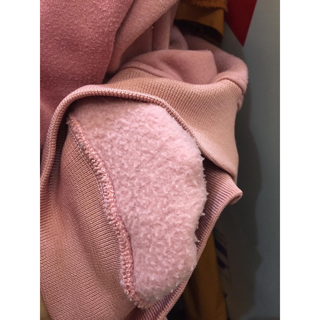 Áo hoodie pass 60k màu hồng