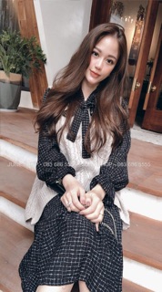 SET VÁY NƠ KẺ+ GILE GÂN