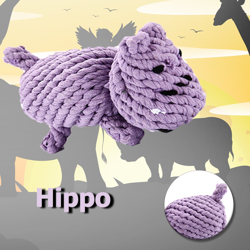 Kawaii Châu Phi Động Vật Chó Nhai Đồ Chơi Vật Nuôi Tương Tác Dây Thừng Bông Lớn Chó Nhỏ Đồ Chơi Ngoài Trời Cho Chó Con Nguồn Cung Cấp Mèo Juguete Para Perro