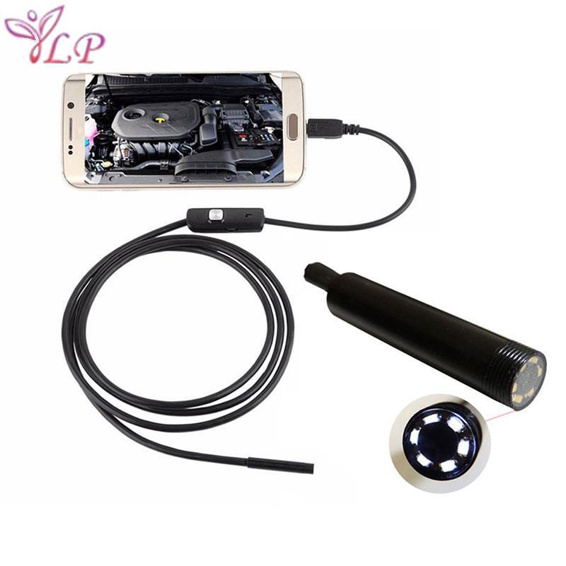 Camera nội soi 2m 7mm hd 1.3mp chống nước cho pc / android otg