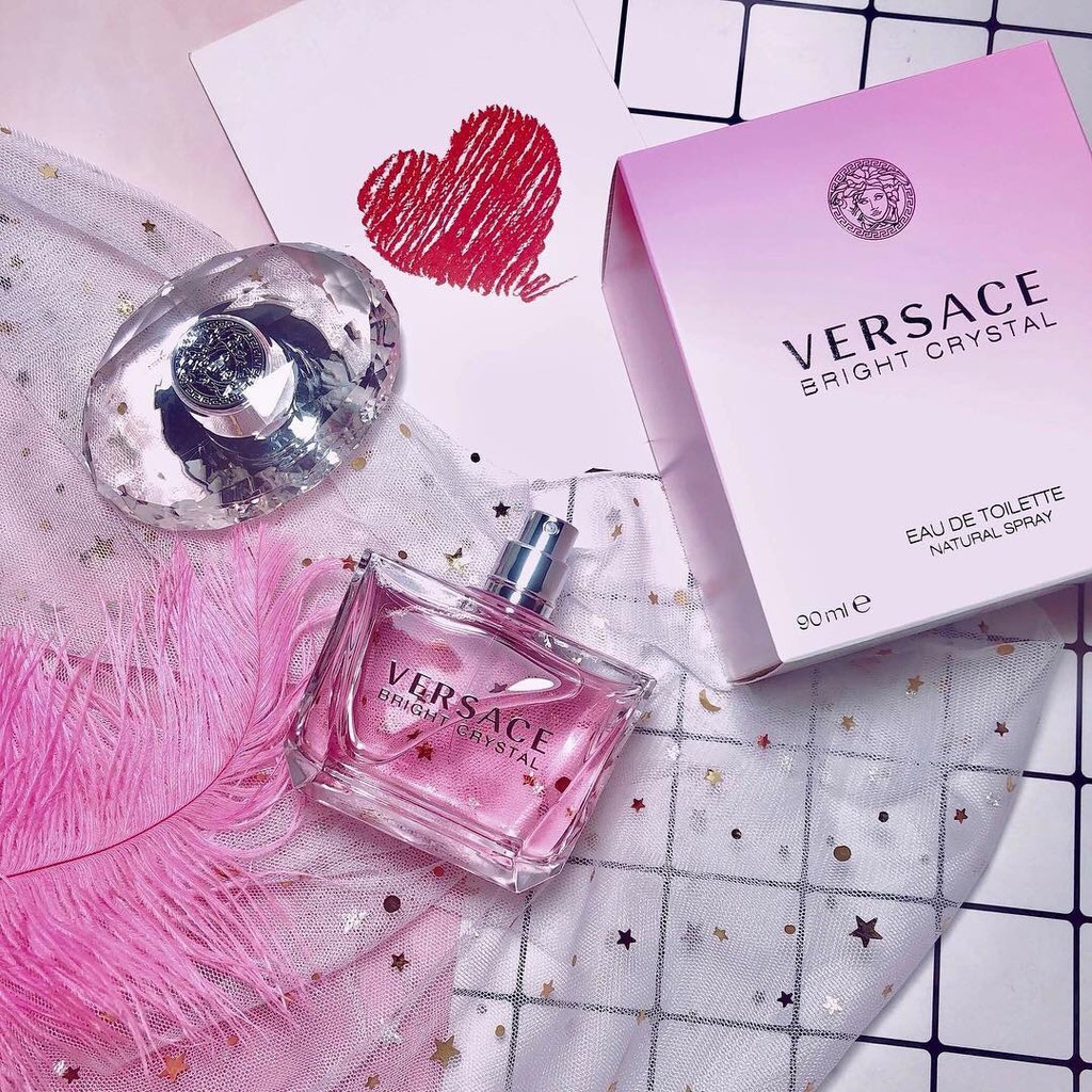 Nước Hoa Nữ Versace Bright Crystal 90ml_Nước hoa cao cấp dành cho phái nữ_Quyến rũ mọi ánh nhìn