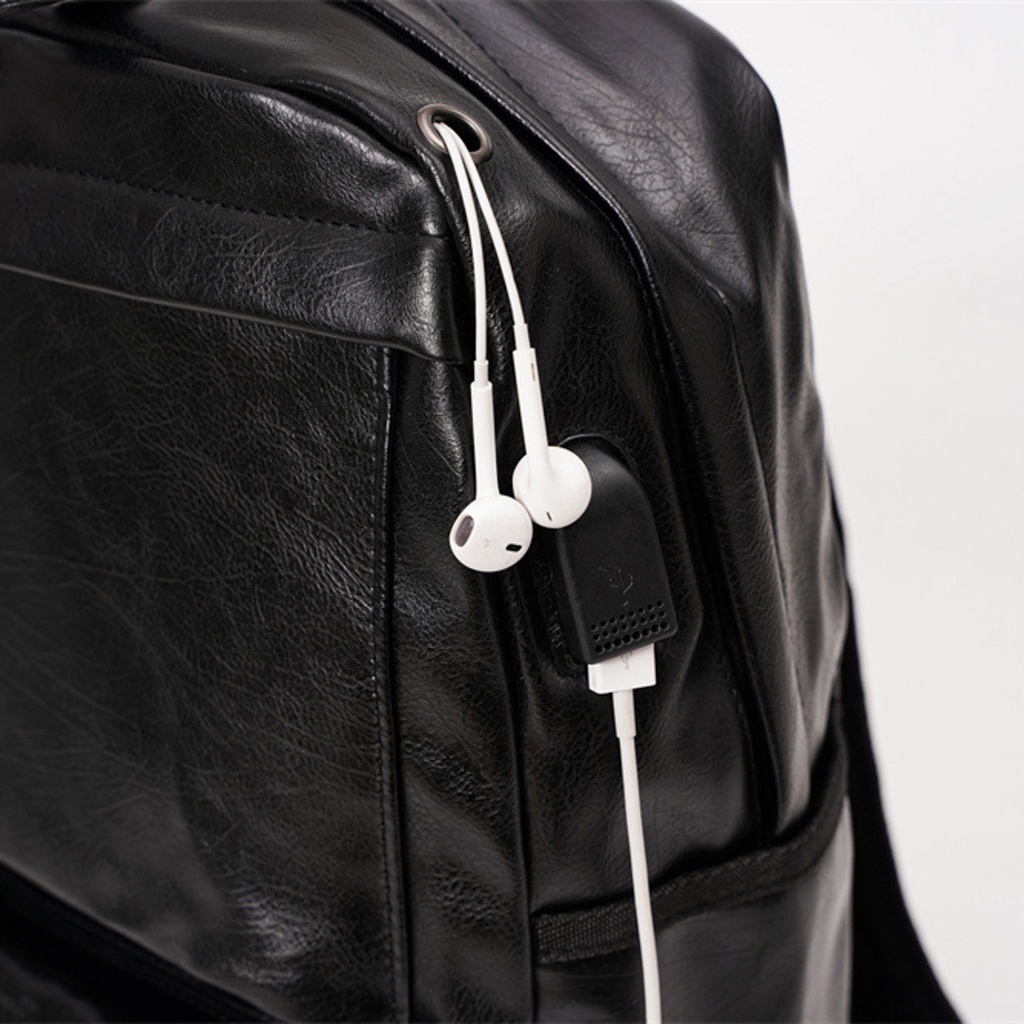 Ba lô Da Nam ATINO Chất Liệu Da PU Balo Kiểu Dáng Thời Trang TC1.9328