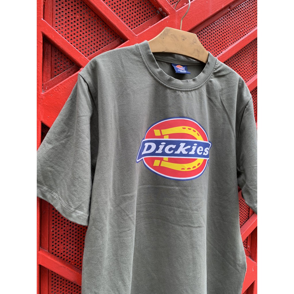 Áo thun Dickies chính hãng - Màu xám đậm - Cotton 100%, Form Unisex nam nữ