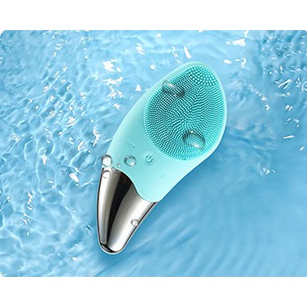 [Hàng Chuẩn] Máy Rửa Mặt Đa Năng Silicon mini Tích Hợp Sóng Âm Sonic Facial Brush. 1 Đổi 1 Trong 7 Ngày | BigBuy360 - bigbuy360.vn