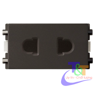 Ổ cắm đơn 2 chấu, ổ cắm đôi 3 chấu Schneider