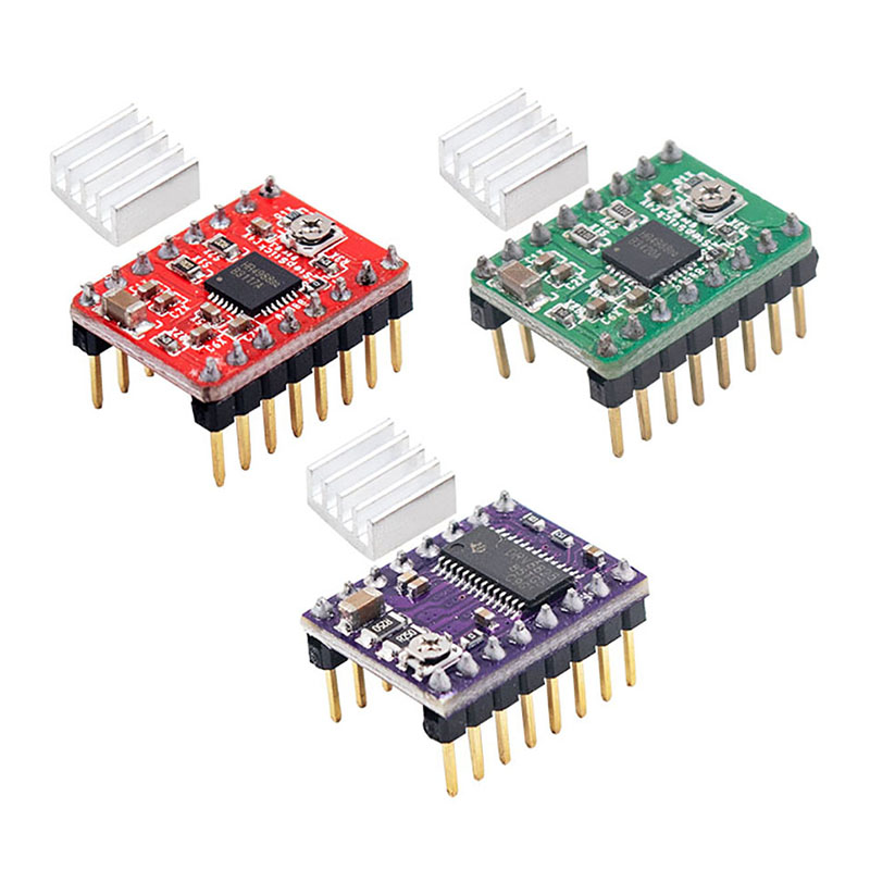 Set 1 / 2 Mô Đun Điều Khiển Động Cơ Bước a4988 Dvi8825 Cho Máy In 3d