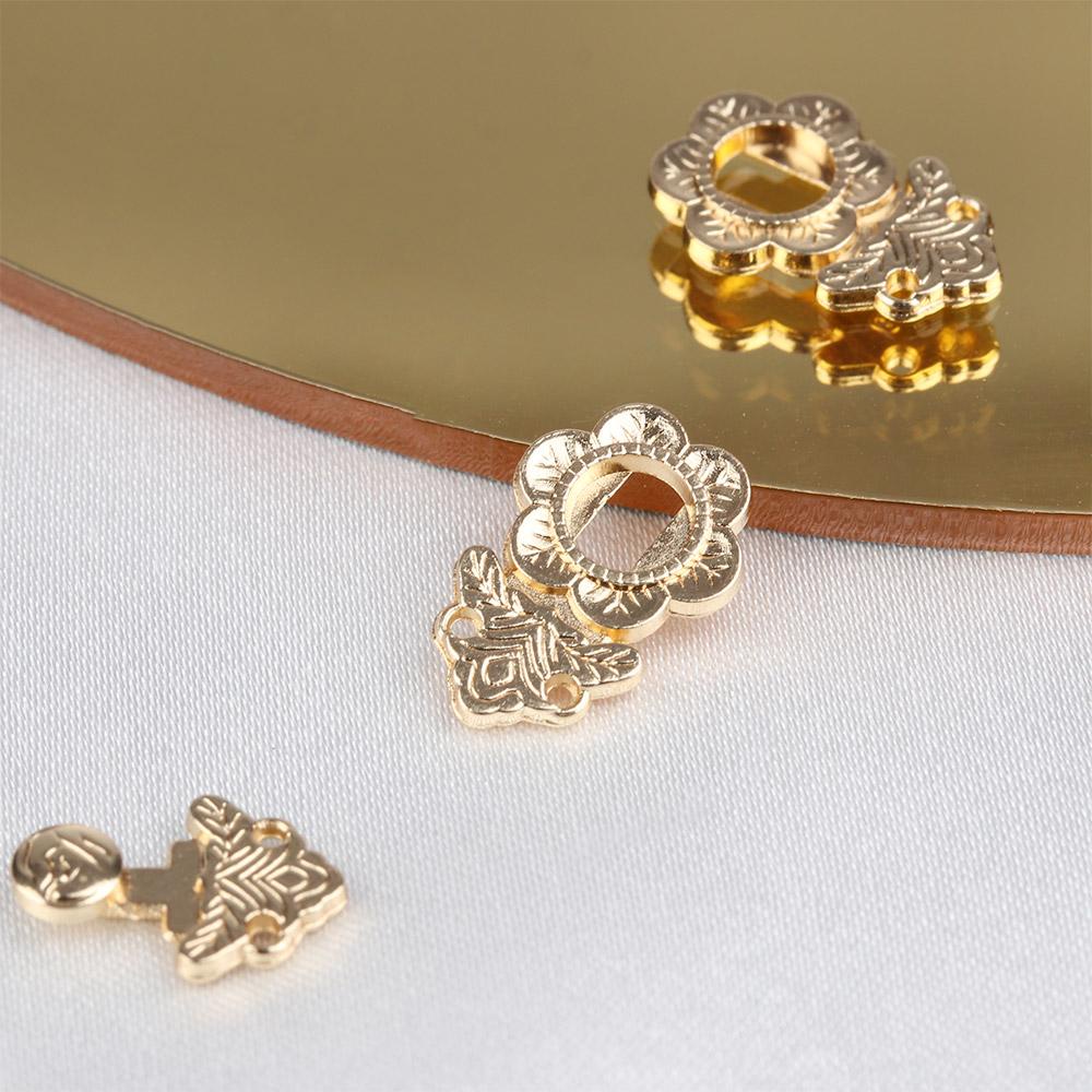 Set 10 Nút Thắt Lưng Mini 18mm Dành Cho Búp Bê