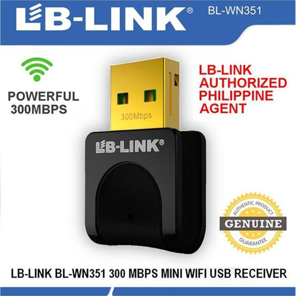 Bộ thu sóng wifi LB-LINK BL-WN351 300Mbps - Bảo hành chính hãng 24 tháng