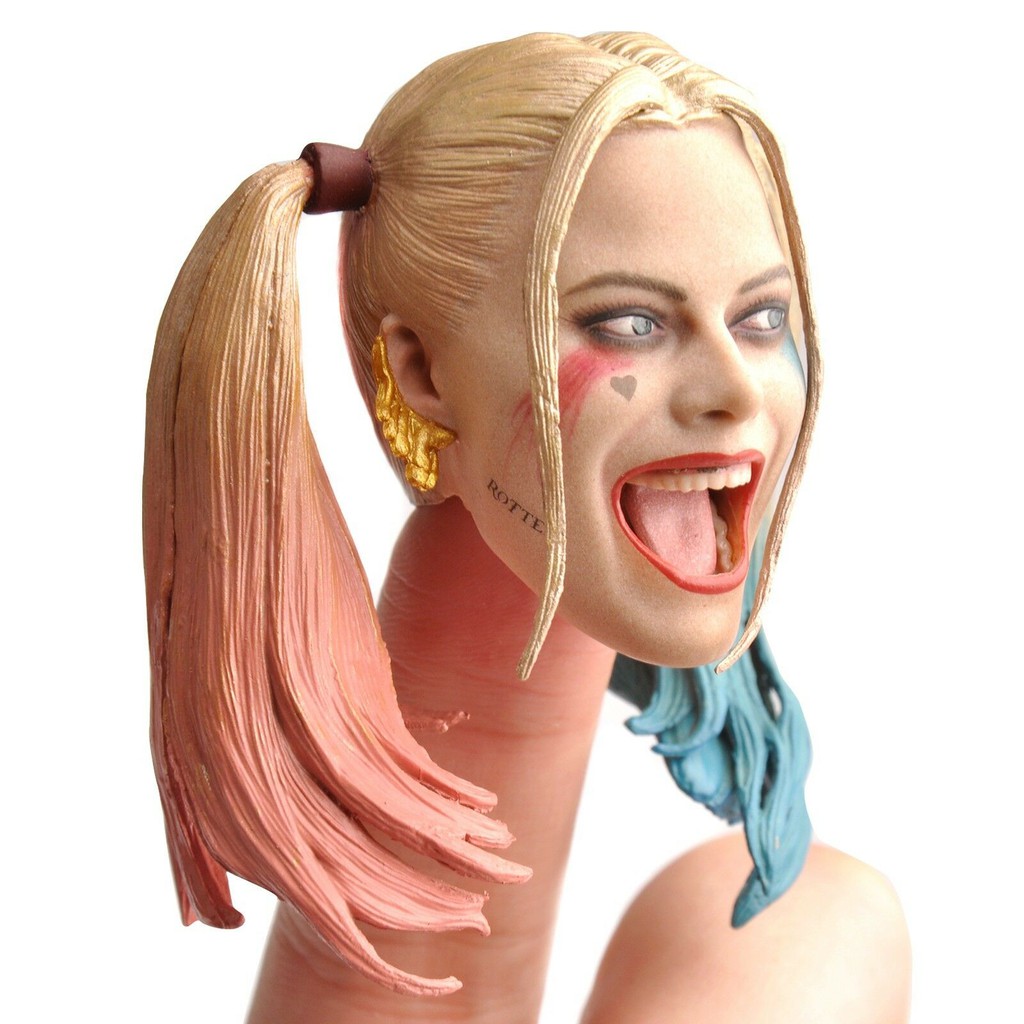 Mô Hình Đầu Nhân Vật Harley Quinn Tỉ Lệ 1:6 12