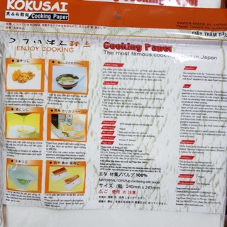 GIẤY THẤM DẦU KOKUSAI (NHẬT) -20 tờ