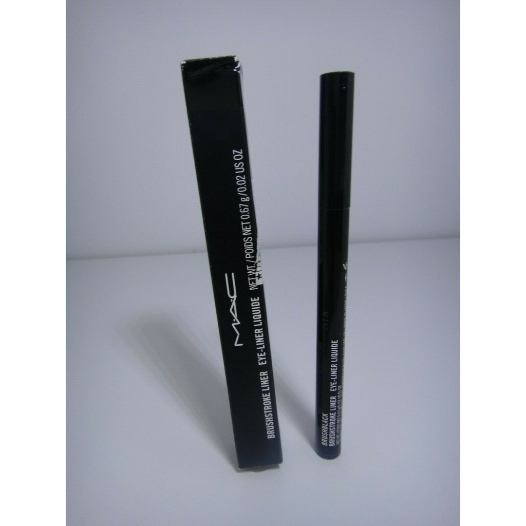 KẺ MẮT NƯỚC MAC_BRUSHSTROKE_LINER_EYELINER_LIQUIDE_BRUSHBLACK 0.67G CHÍNH HÃNG - 3102