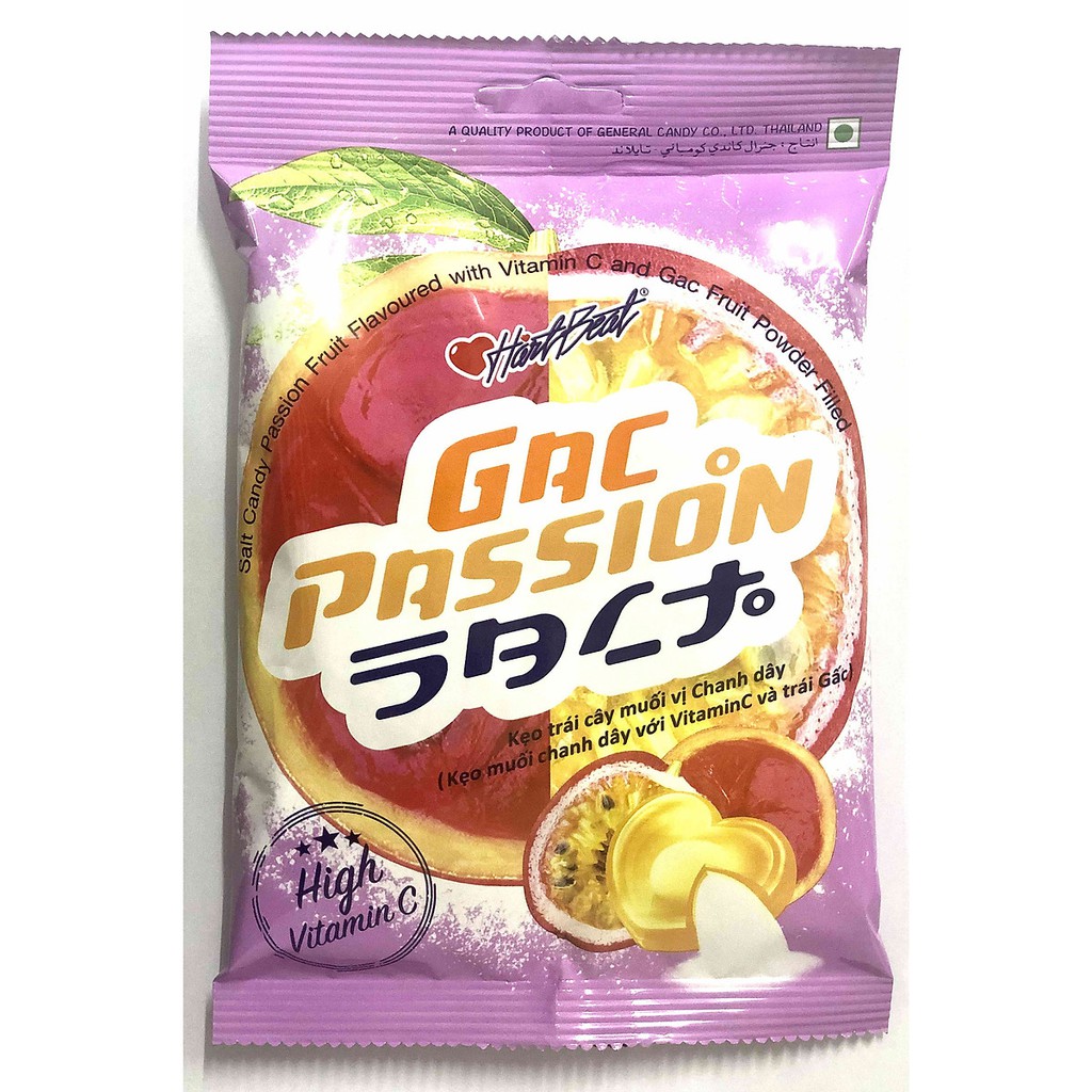 Kẹo Trái Cây Muối Thái Lan - Hàng Chính Hãng 120g/gói