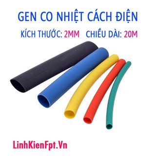 Gen co nhiệt cách điện 2mm