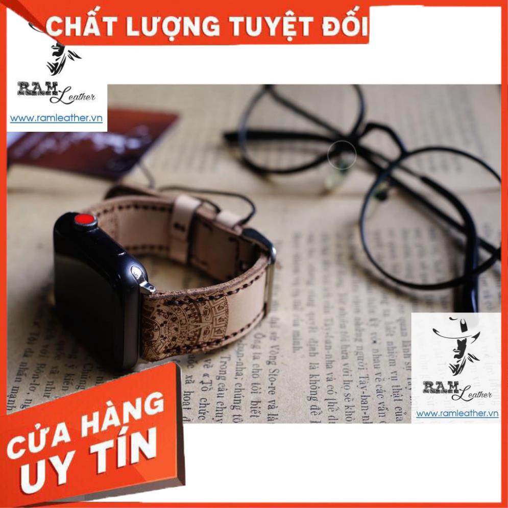 Dây Đồng Hồ Da Bò Veg Ý -Inca - Da Bò Thật - Ram Leather - Casio Ae 1200 / Seiko 5