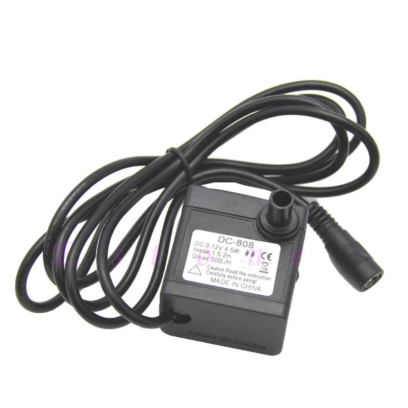 1 máy bơm nước DC 9-12V 4-5W cho hồ cá