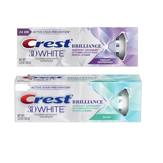 Kem đánh răng Crest 3D White Brilliance 116g xuất xứ USA