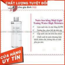 [Hàng Nhật nội địa] Nước hoa hồng Muji light toning high moisture 200ml Da khô