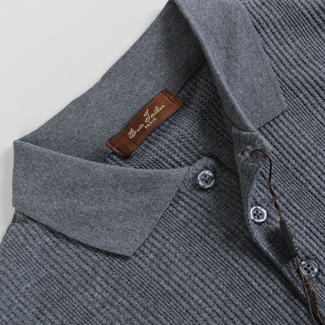 Áo polo nam Cao cấp Eric Tailor kẻ nổi, thun nam có cổ Design PLET5 - Leo Vatino | BigBuy360 - bigbuy360.vn
