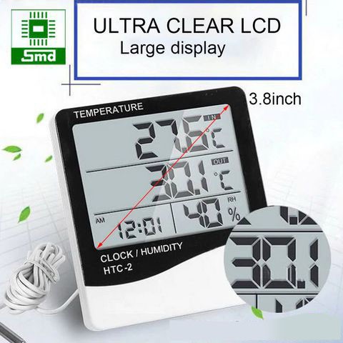Đồng hồ đo nhiệt độ và độ ẩm HTC-2