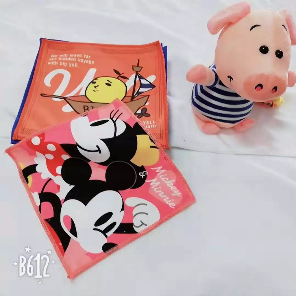 ❤️ Dụng Cụ Vệ Sinh Chuyên Dụng Chất Lượng Cao❤️Sumikkogurashi Khăn Vuông Nhỏ Xinh Kiểu Hoạt Hình Đáng Yêu Cho Bé Mẫu Giáo