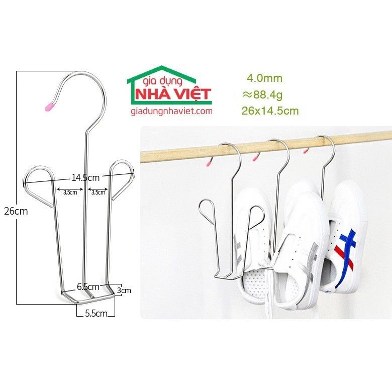 Mắc phơi giày inox 304