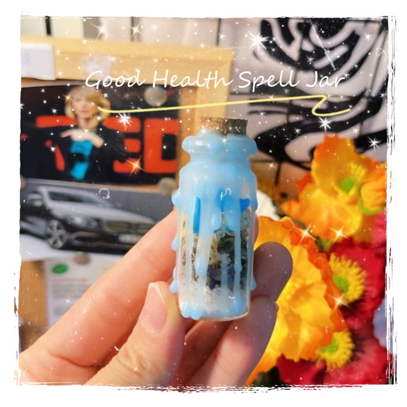 GOOD HEALTH Spell Jar | Lọ thuỷ tinh ma thuật bảo vệ &amp; cải thiện sức khỏe tốt hơn