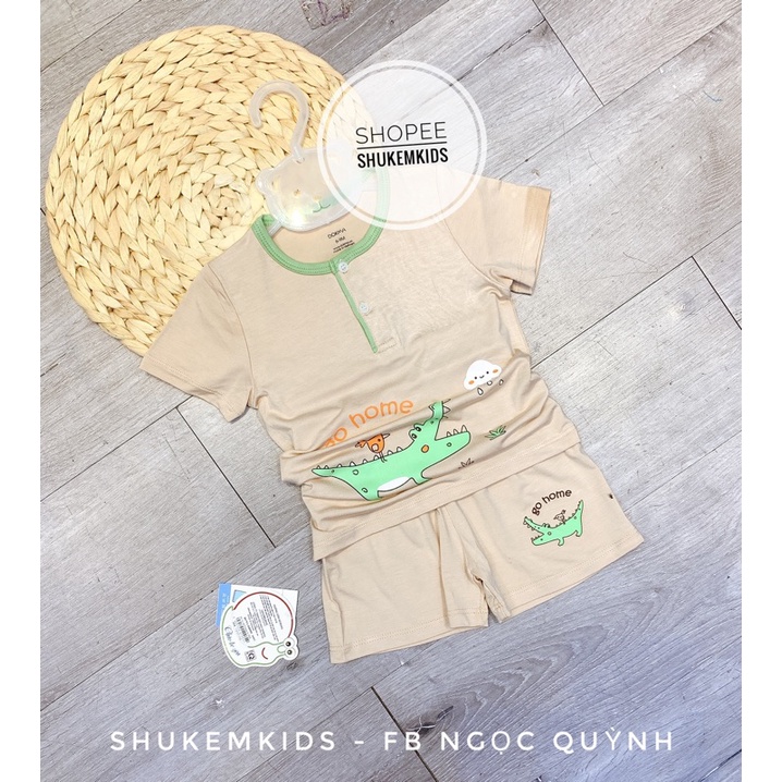 Dokma -Bộ cộc tay chất mát cho bé trai bé gái