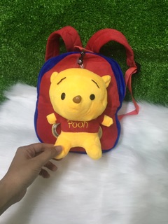 Balo gấu bông tháo rời cho bé