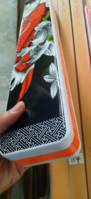 Hộp phao đài 3 ngăn 45cm và 55cm, cần câu ca