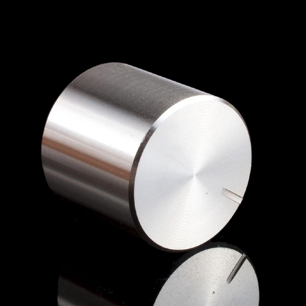 Hàng có sẵn * 1 cái, 19x17mm Hợp kim nhôm Điều khiển quay Chiết áp Núm 6mm Lỗ trục