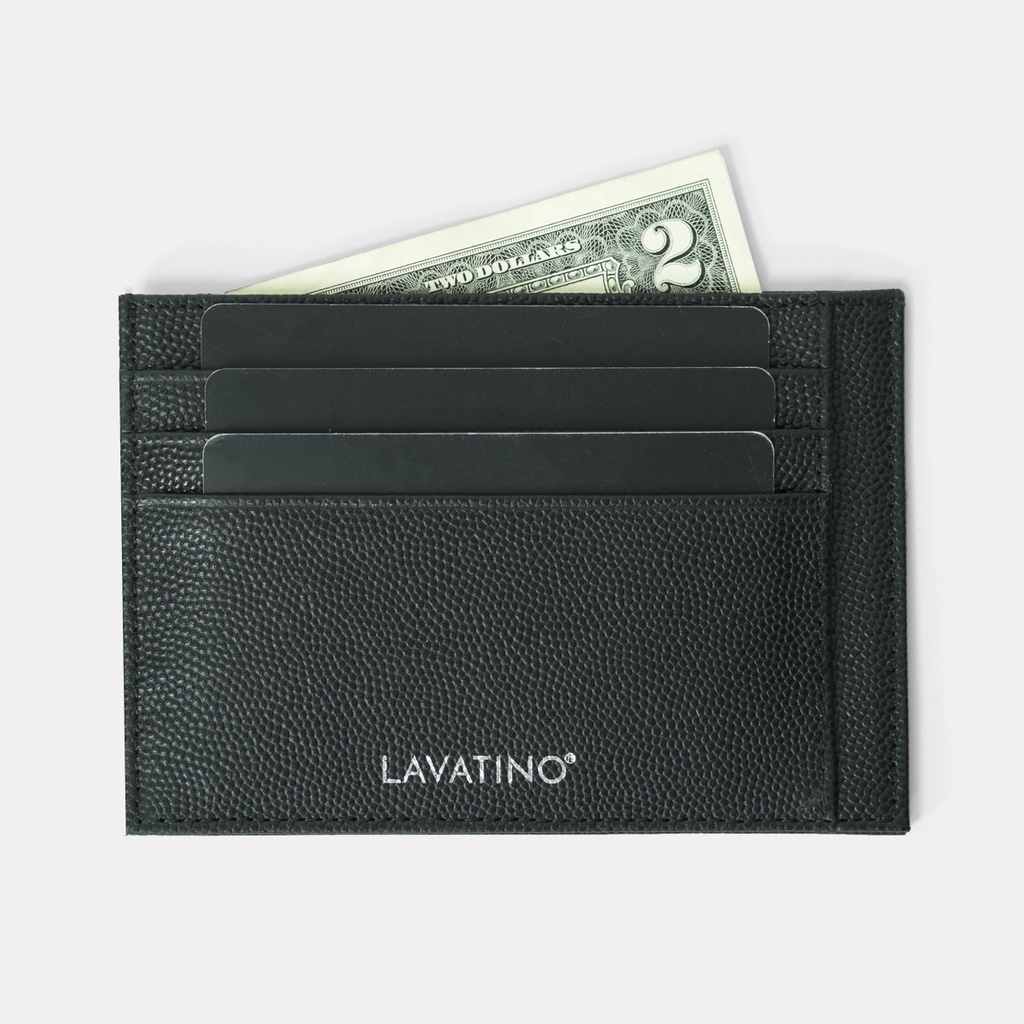 Ví Da Nam Đựng Thẻ Da Bò Cao Cấp Chính Hãng Lavatino Card HOLDER LAVA CALFSKIN 08